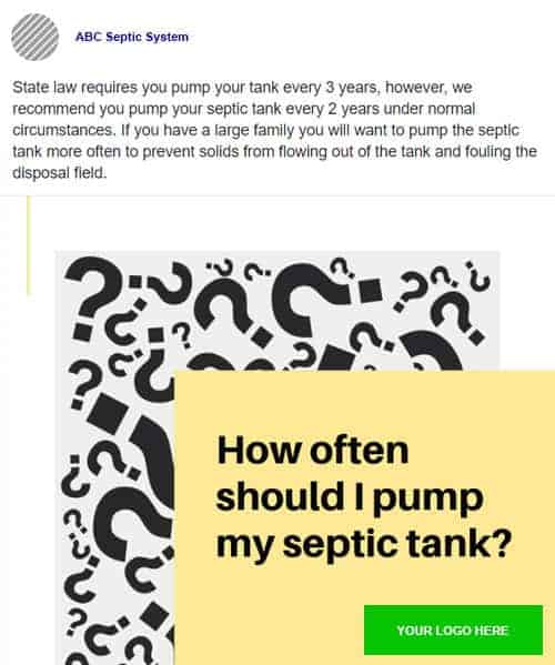 septic facebook post