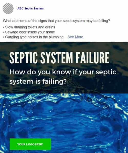 septic facebook post