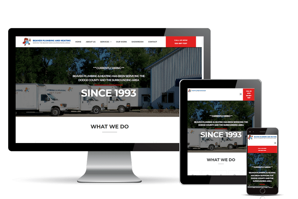 plumbing website for Beaver Plumbing & Heating