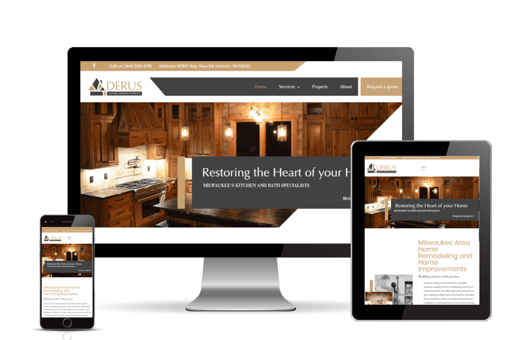 contractor website design