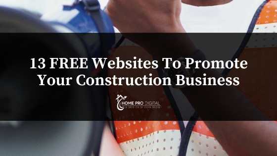 websites to promote your construction