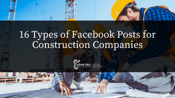 hvac social media Facebook posts for construction companies