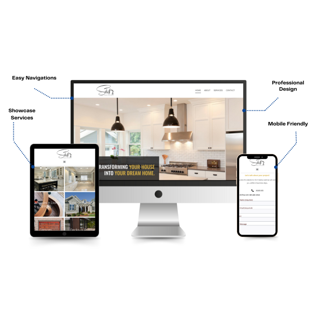 affordable remodeling Website Design